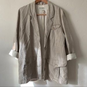 Vintage Banana Republic Linen Jacket